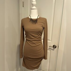 And now this bodycon long sleeve dress
